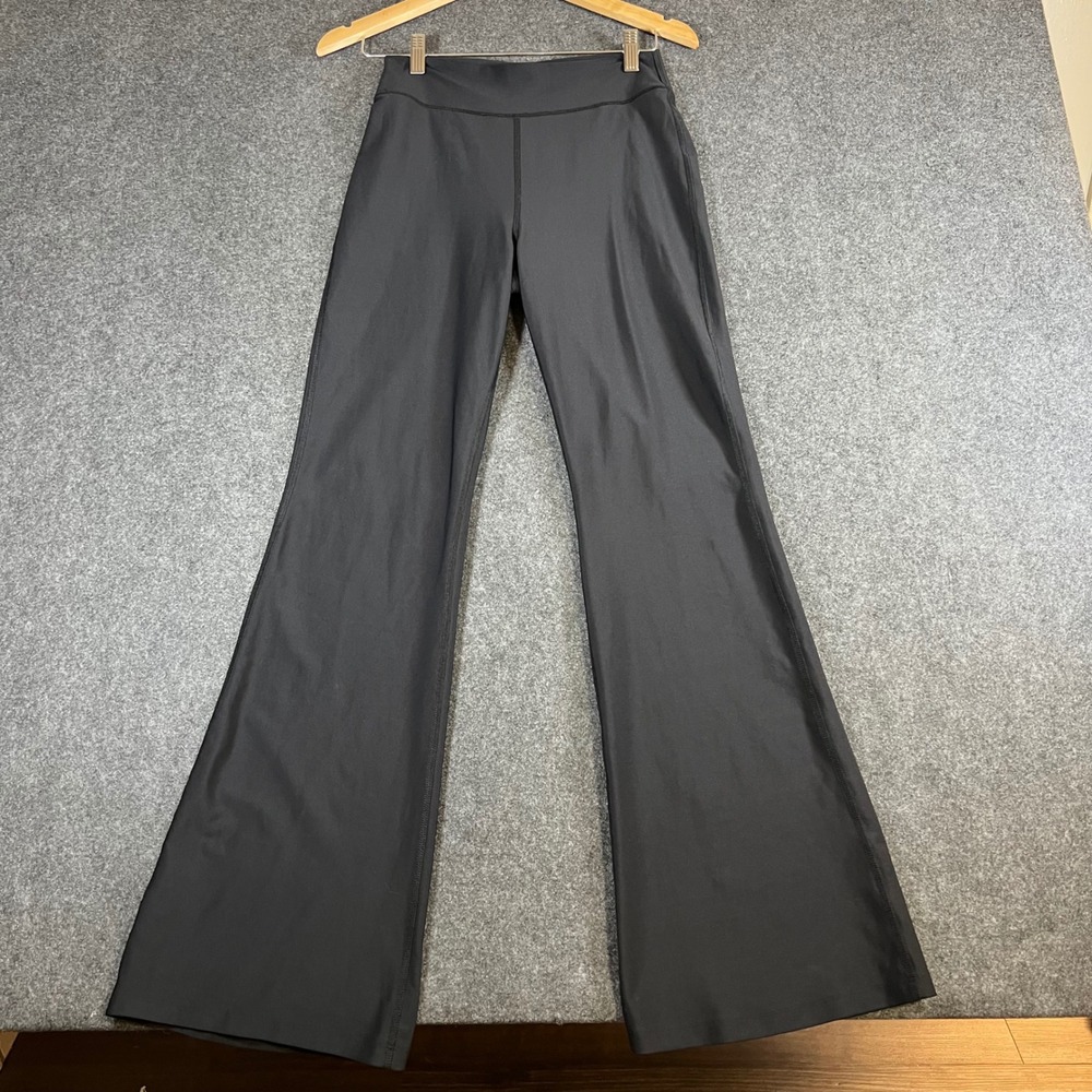 Old‎ Navy Active PowerSoft Extra High Rise Flare Leggings Black Womens Medium